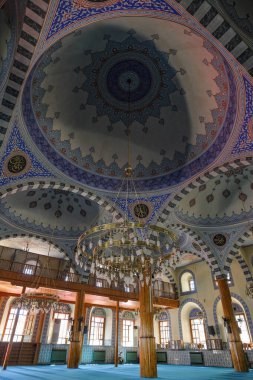 Konya, Türkiye - 17 Ağustos 2024: Kapu Camii, Konya, Türkiye 'de bir Osmanlı tarihi camii..