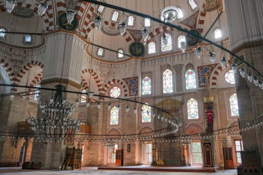 İstanbul, Türkiye - 25 Eylül 2024: İstanbul, Türkiye 'nin Fatih ilçesindeki Şehzade Camii veya Prenslerin Camisi.