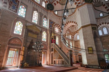 İstanbul, Türkiye - 25 Eylül 2024: İstanbul, Türkiye 'nin Fatih ilçesindeki Şehzade Camii veya Prenslerin Camisi.