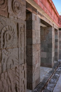 Mexico City, Meksika - 4 Şubat 2025 Teotihuacan, Meksika 'da bulunan eski bir Mezoamerikan şehridir..