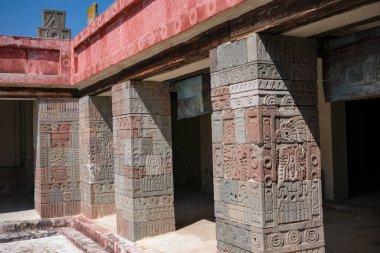 Mexico City, Meksika - 4 Şubat 2025 Teotihuacan, Meksika 'da bulunan eski bir Mezoamerikan şehridir..