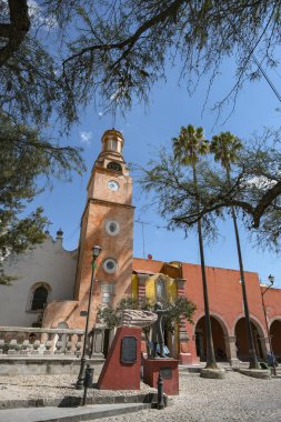 Atotonilco, Meksika - 9 Şubat 2025: The Sanctuary of Atotonilco, Meksika 'nın San Miguel de Allende kenti yakınlarındaki bir kilise kompleksi..
