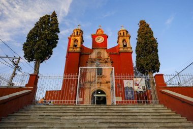 Guanajuato, Meksika - 12 Şubat 2025 Guanajuato, Meksika 'da Guadalupe Hanımefendisinin Sığınağı.