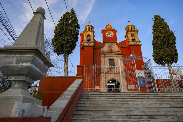Guanajuato, Meksika - 12 Şubat 2025 Guanajuato, Meksika 'da Guadalupe Hanımefendisinin Sığınağı.