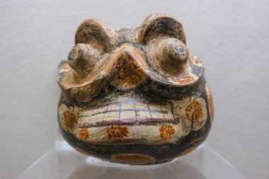 San Adres Cholula, Meksika - 22 Şubat 2025: Cholula Arkeolojik Bölgesi Puebla, Meksika yakınlarındaki tarihi bir bölgedir..