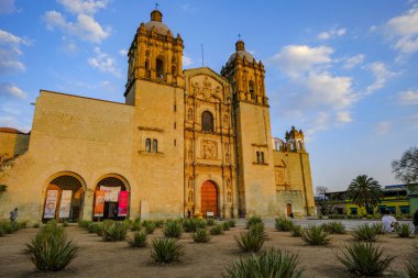 Oaxaca de Juarez, Meksika - 1 Mart 2025: Oaxaca de Juarez, Meksika 'da Santo Domingo de Guzman Manastırı.