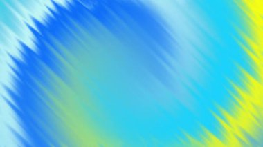 Radyasyon mavi, sarı ve yeşil tonlara sahip dinamik soyut animasyon çapraz bir hareketle harmanlanıyor. Bu canlı gradyan video arka planı yaratıcı projeler, dijital içerik, hareket grafikleri, YouTube tanıtımları, sosyal medya görselleri için idealdir..