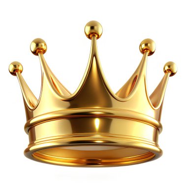 Kraliyet altın tacı 3D görüntüleme