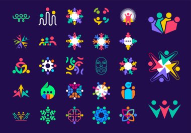 insanlar ve topluluk simgeleri