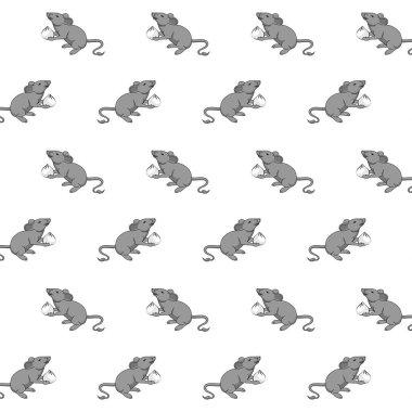 'Mushak' veya 'Lord Gadana aracı, Fare Kusursuz Desensiz Şekil Vektör Sanatı İllüstrasyonu