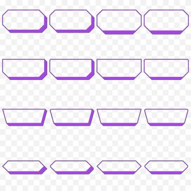 Label tag geometric shape. Frame for message. Label simple shape. Box for message.