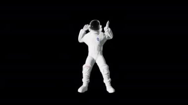 Alpha Channel ile Astronot Dansı