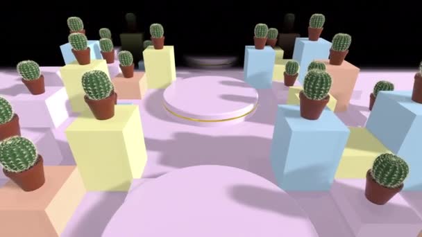 Résumé Minimal Cactus Tunnel Background — Video
