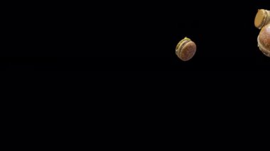 Alfa Kanalı ile Hamburger Sonbahar Elementi