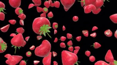 Alfa Kanallı Çilek Patlaması