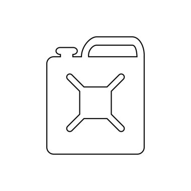 Kutu simgesi. Vektör illüstrasyonu beyaz arkaplanda izole edildi