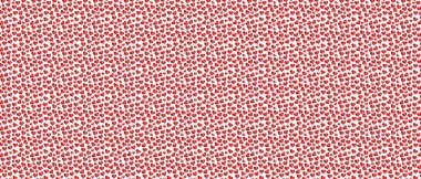 Postcard with hearts. Red hearts on white background. Valentine's Day concept. Festive background vector texture illustration.