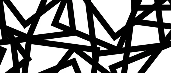 黑色马赛克背景 现代抽象矢量纹理 — 图库矢量图片