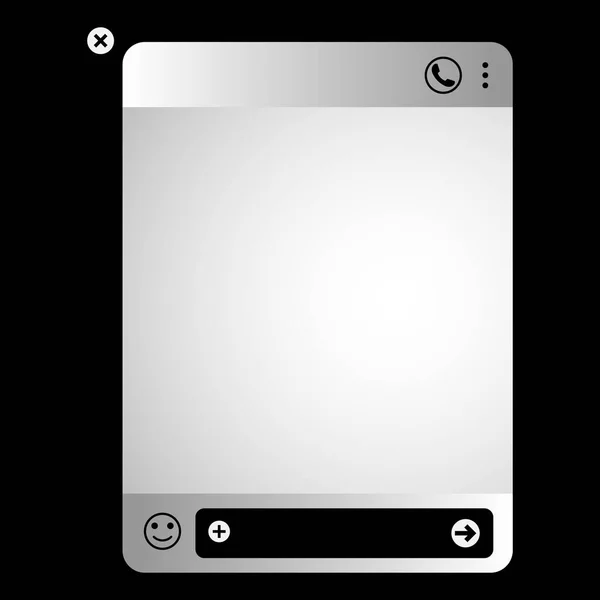 Fenêtre Pop Aide Utilisateur Ligne Chat Robot Assistant Virtuel Messagerie — Image vectorielle
