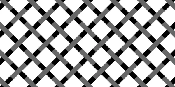 Ornement Géométrique Osier Noir Blanc Fond Abstrait Osier Texture Abstraite — Image vectorielle