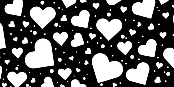 Słodkie Serce Tle Symbol Miłości Troski Szczęścia Dekoracje Walentynki Ilustracja — Wektor stockowy