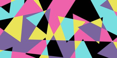 Parlak renkli mozaik arka plan. Soyut çoklu renk parçaları. Çizgi roman şablonu. Modern soyut arkaplan, el ilanı, web sitesi, kapak, afiş, reklam vs. Vektör EPS 10