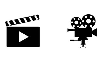 Sinema unsurları. Proje dekorasyon için