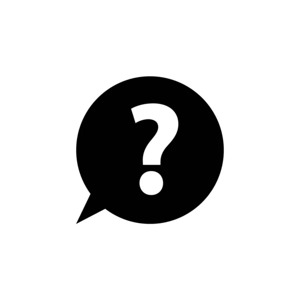 Question Mark Sign Symbol White Background — Stock Photo, Image