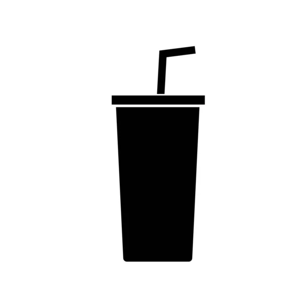 Soda Glass Isolated Icon Illustration — Stock Photo, Image