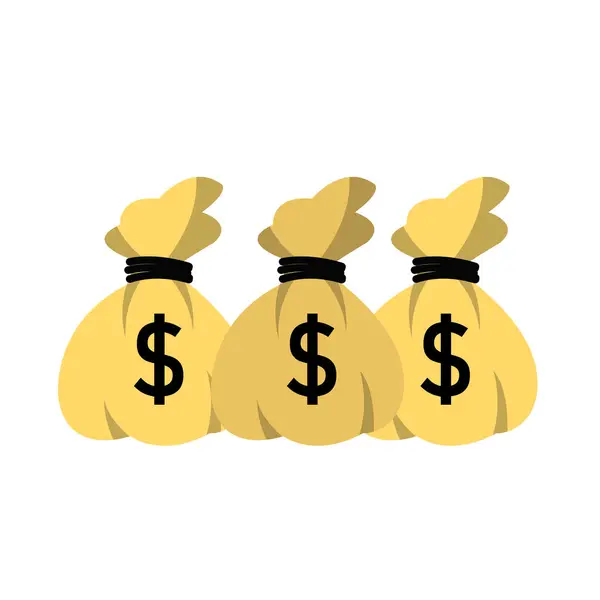 Papier Munten Geld Concept Illustratie Wit — Stockfoto