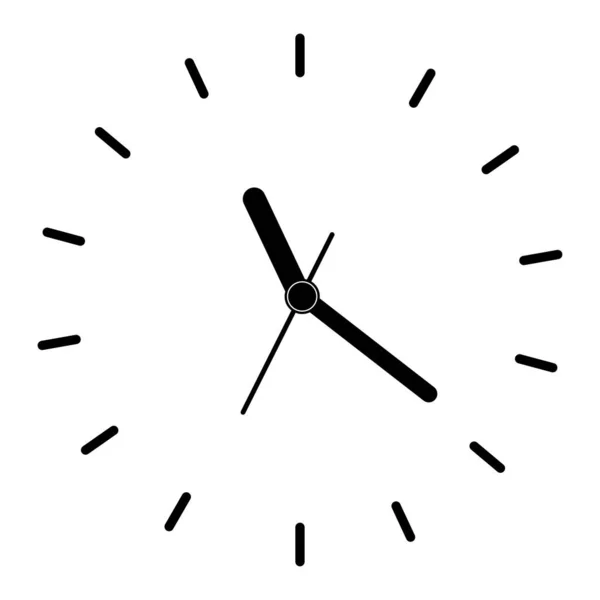 Часы Иллюстрация Концепции Времени Белом Фоне — стоковое фото