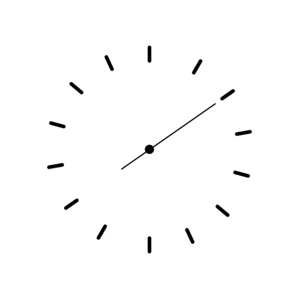 Часы Иллюстрация Концепции Времени Белом Фоне — стоковое фото