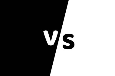 Versus ya da VS Letters Logo Tasarımı İlham Verici