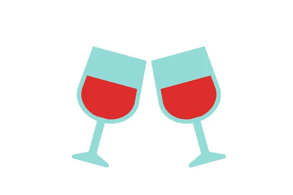 Wine icon symbol illustration on white
