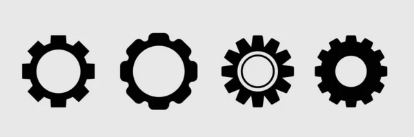 Gear Icon Template Color Editable Gear Symbol — Stock Photo, Image