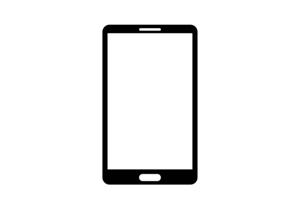 Smartphone Icon Illustration White Background — Stock Photo, Image