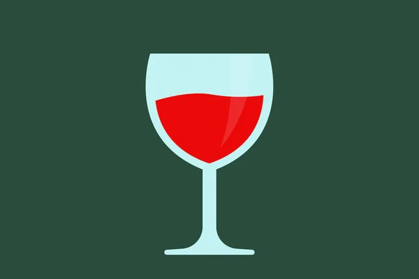 Icône Vin Symbole Illustration Sur Blanc — Photo