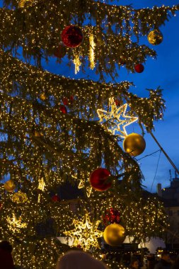 Eski Şehir Meydanı, Prag, Çek Cumhuriyeti 'nde Noel Günü