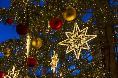 Eski Şehir Meydanı, Prag, Çek Cumhuriyeti 'nde Noel Günü