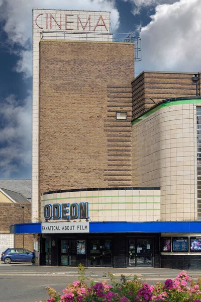 Harrogate Odeon Cinema Edificio Arquitectura Art Deco Que Fue Renovado — Foto de Stock