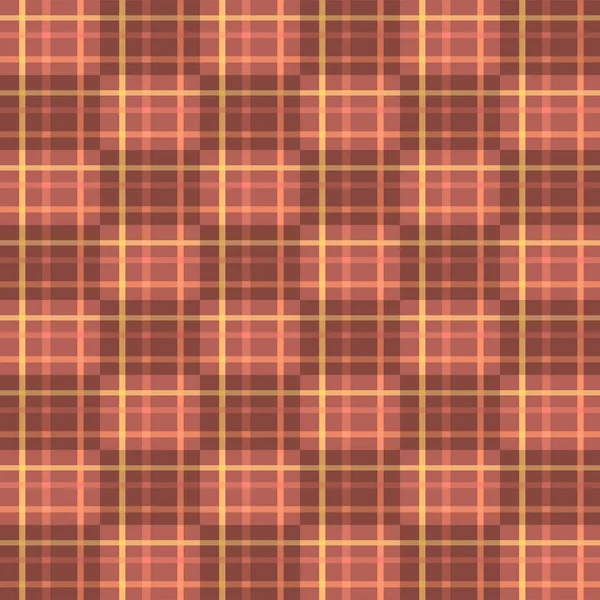 日本褐色格子格子向量无缝隙图案 — 图库矢量图片