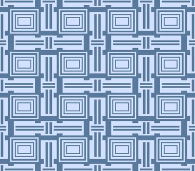 Japon Dikdörtgen Bağlantı Ağ Vektörü Kusursuz Desen