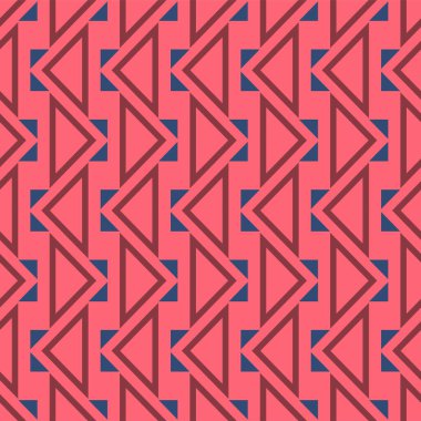 Japon Üçgen Motif Vektörü Kusursuz Desen