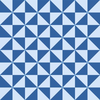 Japanese Square Windmill Vector Seamless Pattern