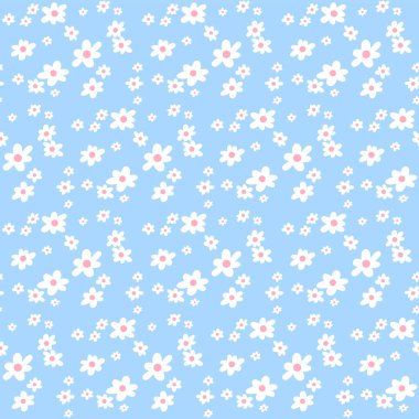 Japon Güzel Çiçek Sonbahar Vektörü Kusursuz Desen