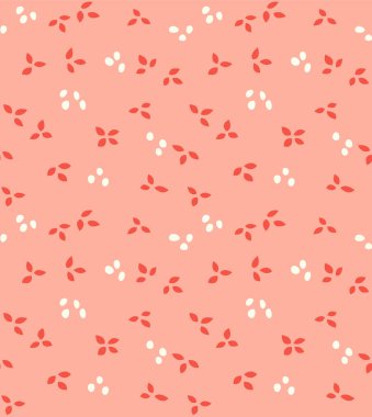 Japon Güzel Yaprak Vektörü Kusursuz Desen