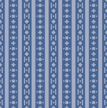 Japon Geometrik Motif Çizgili Vektörsüz Desen