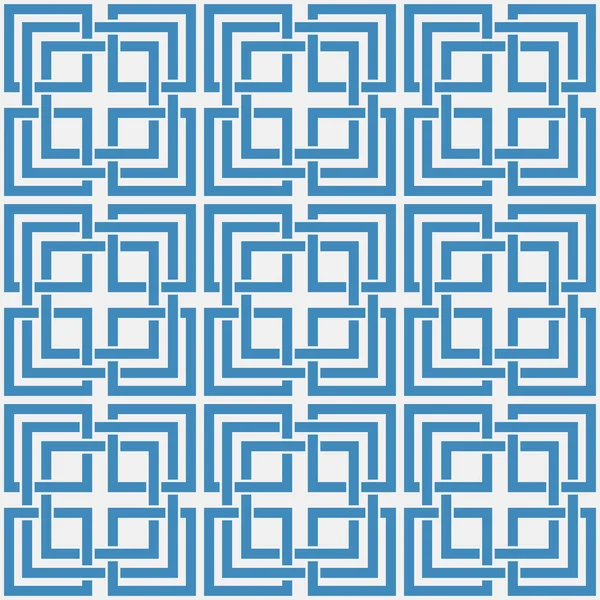 日本织造正方形网格线无缝线图案 — 图库矢量图片