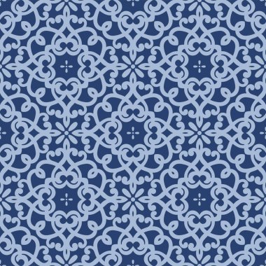 Japon Lüks Çiçek Motif Vektörü Kusursuz Desen