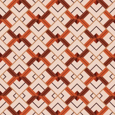 Japon Zigzag Elmas Vektörü Kusursuz Desen